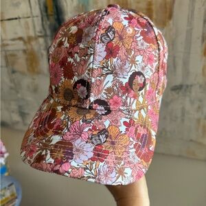 Brand new baseball hat floral pattern